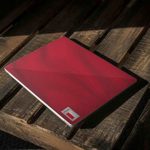 Poland Soccer Flag Surface Laptop 2 Skin